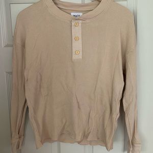 MATE the label Henley (SOLD)